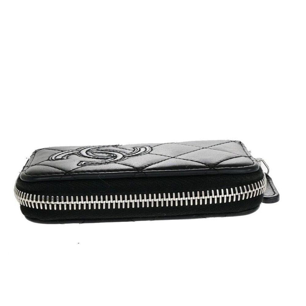 Chanel Black Leather Wallet  (Pre-Owned) - Picture 4 of 12